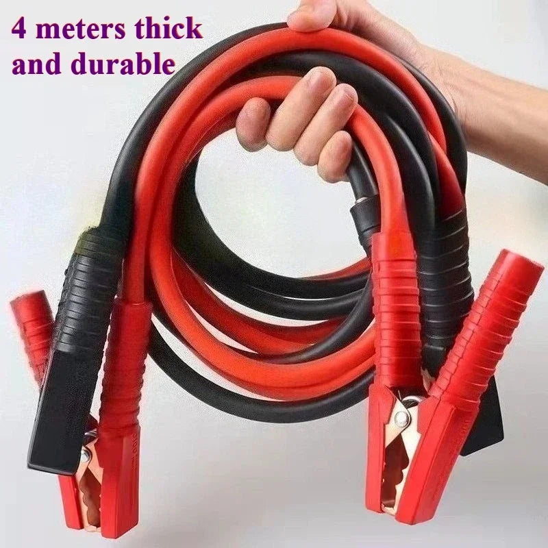 Premium Copper Vehicle Jump Starter Cables