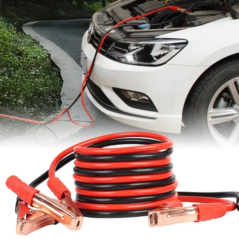 Premium Copper Vehicle Jump Starter Cables